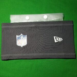 New Era NFL Dark Grey Official Training Camp Headband Size Medium NWOT